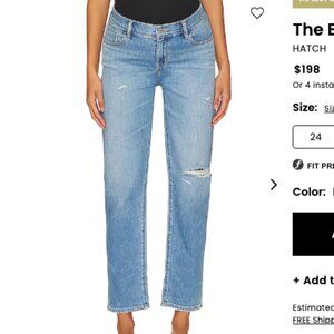 Hatch The Boyfriend Maternity Jean - Size 25
